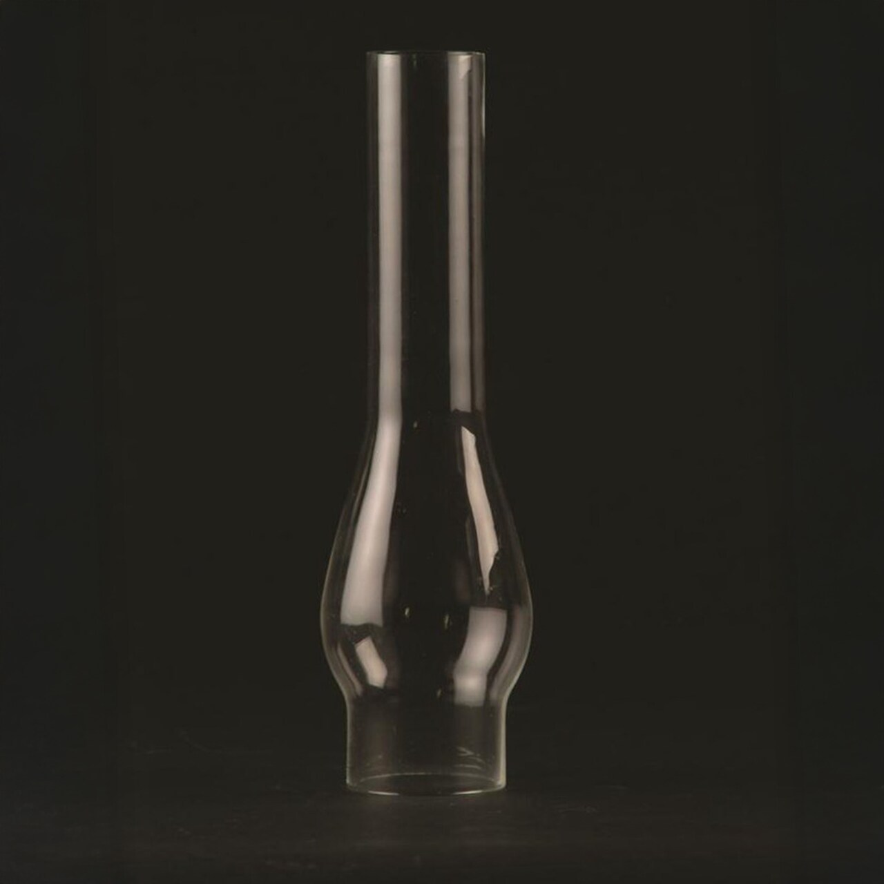 Clear Glass Rayo Lamp Chimney, Replacement Hurricane Globe Measures 2 5/8 Inch Diameter Base x 12 Inches High for Oil or Kerosene Lanterns